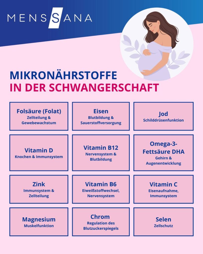 Mikronährstoffe in der Schwangerschaft – gut informiert, bewusst versorgt
In der Schwangerschaft le...