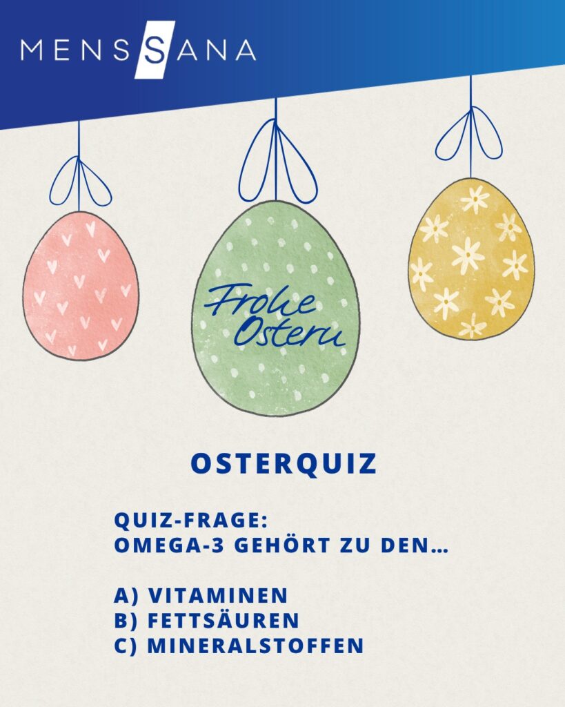 Zu Ostern gibt es ein Quiz von MensSana! 
Wir wünschen frohe Ostern und haben gedacht, wir beschenk...