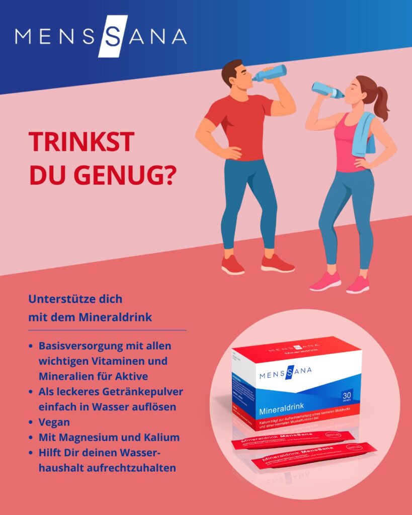 Trinkst du genug?
Gerade im Alltag vergessen wir oft, ausreichend zu trinken – dabei ist eine gute ...
