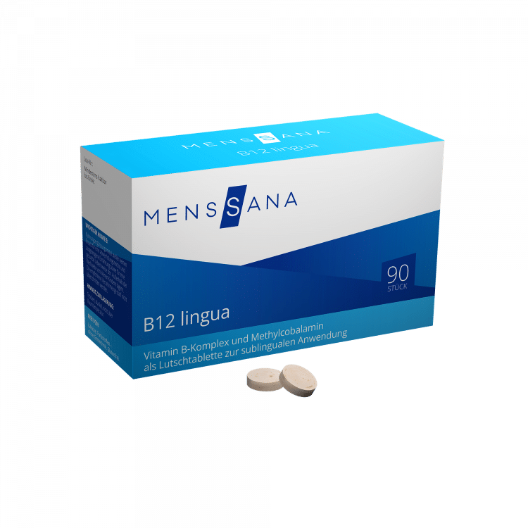 MensSana B12 lingua (90 Lutschtabletten) | Titelbild