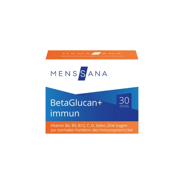 MensSana BetaGlucan+ immun (30 Sticks) | Titelbild