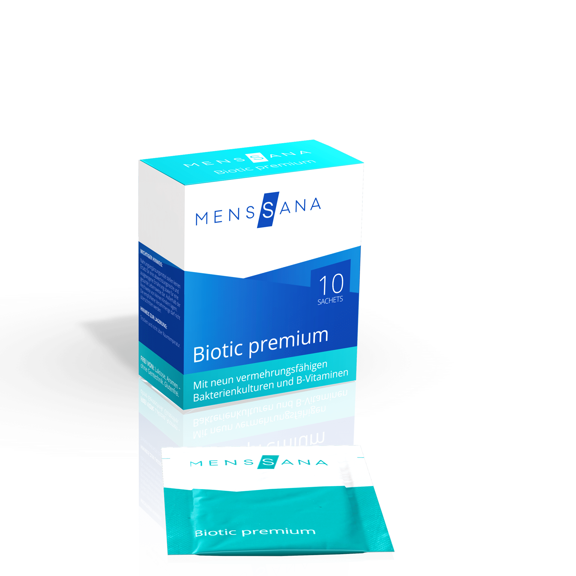 MensSana Biotic premium (10 Sachets) | Titelbild