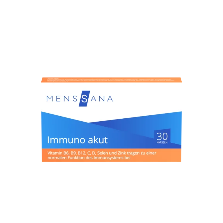 MensSana Immuno akut (30 Kapseln) | Titelbild